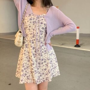 VESTIDO FLORES TIRANTES