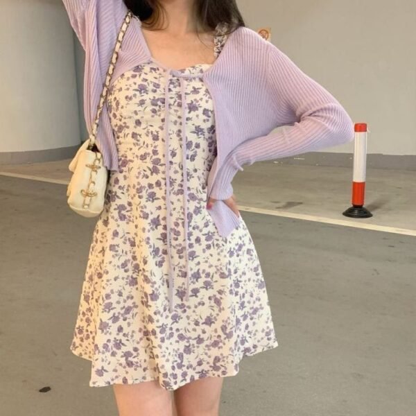 VESTIDO FLORES TIRANTES