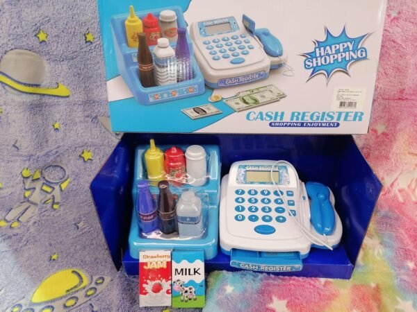 CAJA REGISTRADORA AZUL