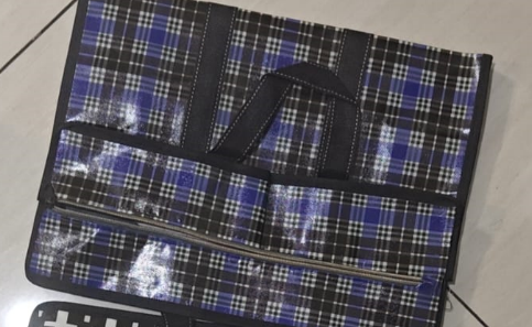 BOLSA DISEÑO NEGRA PEQUEÑA