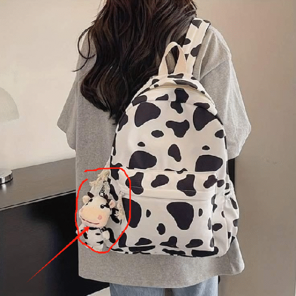 MOCHILA CON MANCHAS