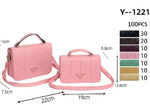 BOLSA CON TRIANGULO