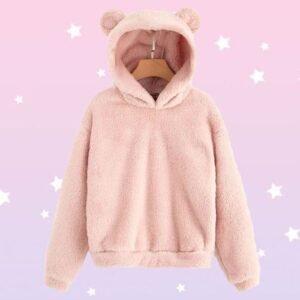 SUDADERA OREJAS AFELPADA