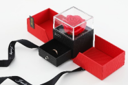 CAJA CON ROSA