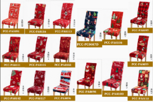 FUNDA PARA SILLA NAVIDEÑA
