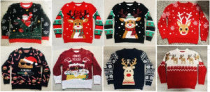 SUETER NAVIDEÑO CON LUZ INFANTIL