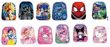 MOCHILA PERSONAJES