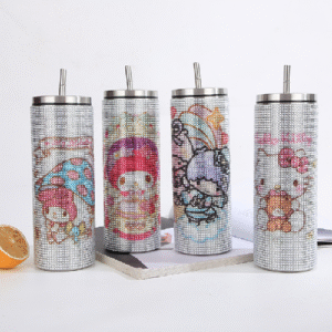 TERMO KITTY BRILLOS