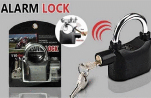 CANDADO CON ALARMA