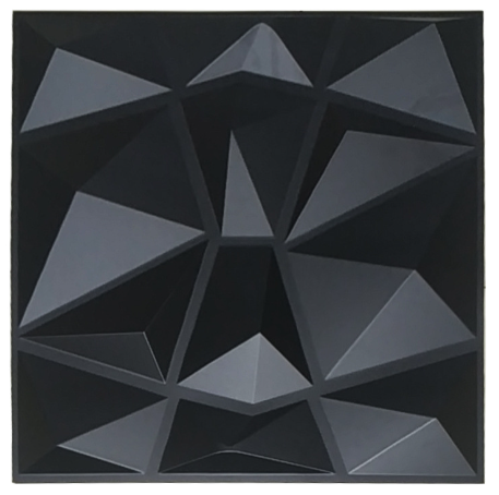 DECORACION PARED NEGRO 50*50