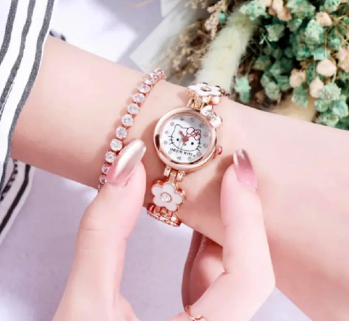 RELOJ CIRCIULAR HELLO KITTY