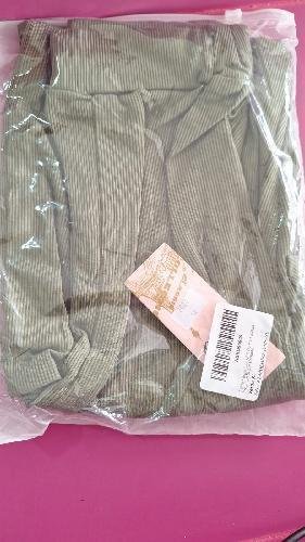 FALDA LARGA  VERDE Y GRIS