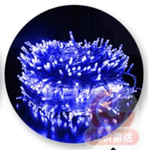LUCES 9M AZUL