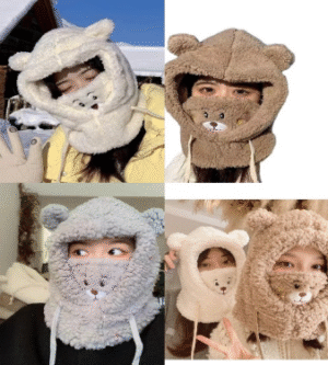 GORRO CAPUCHA OSO