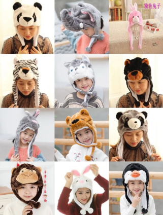 GORRO ANIMALES