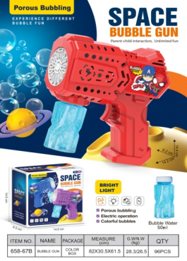 PISTOLA DE BURBUJAS