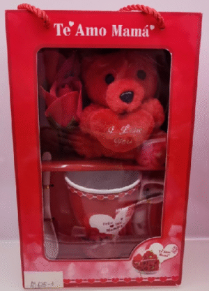 TAZA OSO ROJO