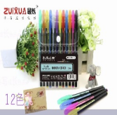 PLUMAS DE GEL  12PZ