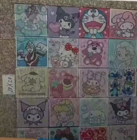 CUADRO DIAMANTE 20*20