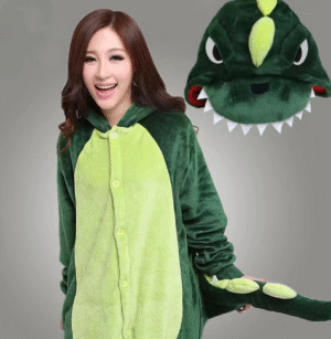 MAMELUCO DINOSAURIO ADULTO