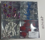 PAQUETE 4 ADORNOS NAVIDEÑOS