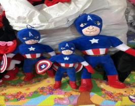 PELUCHE CAPITAN AMERICA 65CM