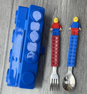 PORTA CUBIERTOS LEGO